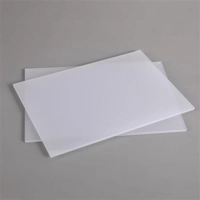 Feuille de polycarbonate blanche solide