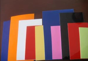 Feuille ABS couleurs soigneusement personnalisées